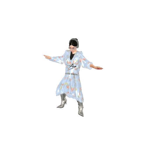 Mickey King, 3D character avatar